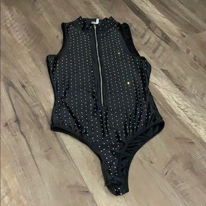 Bedazzled bodysuit